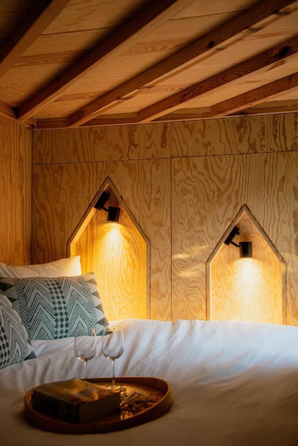 Hutstuf - The Fox & Private Outdoor Spa La Roche-en-Ardenne Exterior foto